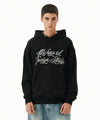 Mahagrid Letter Ink Logo Hoodie