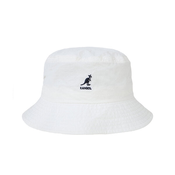 Kangol Nylon Ripstop Bucket Hat 4508 Off-White