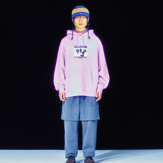 Nice Ghost Club Kills and Kisses Hoodie [Pink]