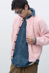 General Idea UNISEX Hairy Knit Pocket Cardigan