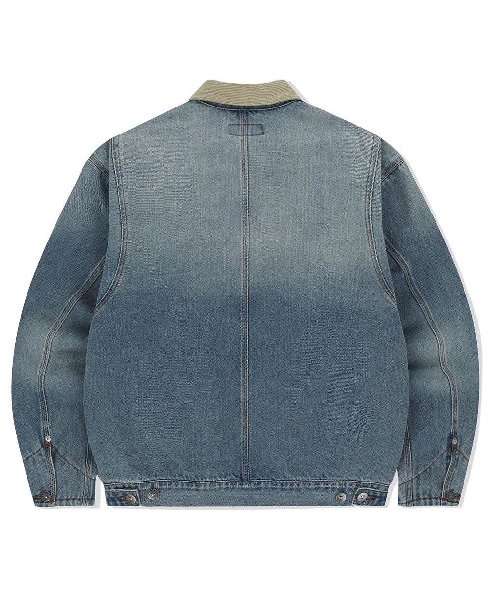Mahagrid Dungaree Denim Jacket