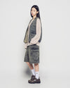ADLV Utility Dying Denim Vest