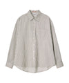 Bitter Cells Freddy Stripe Shirt-Ivory