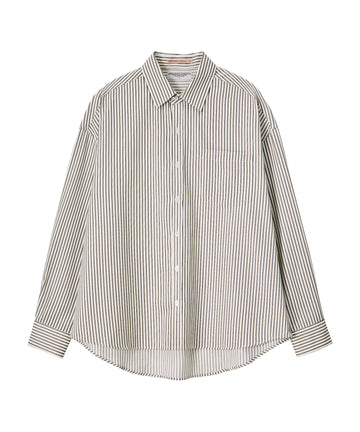Bitter Cells Freddy Stripe Shirt-Ivory
