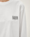 Marithé François Girbaud BACK CLASSIC LOGO LONG SLEEVE TEE