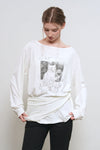 General Idea [HAEYOU PICK] Woman Sheer Knit Scarf [IVORY]