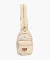 Marithé François Girbaud Kids 2-Way Sling Bag in Beige