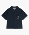 Marithé François Girbaud Kids Seersucker Half Shirt