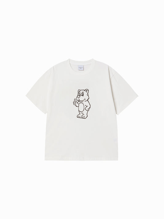 ADLV BASIC AC BEAR SHORT SLEEVE T-SHIRT