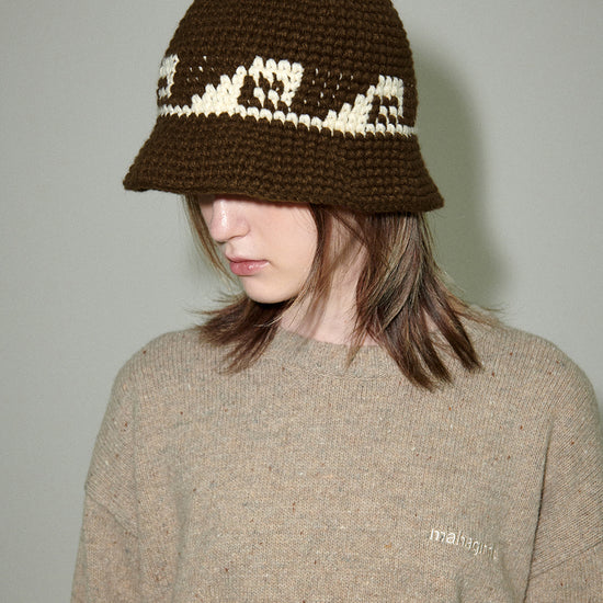 Mahagrid Swell Handmade Knit Bucket Hat