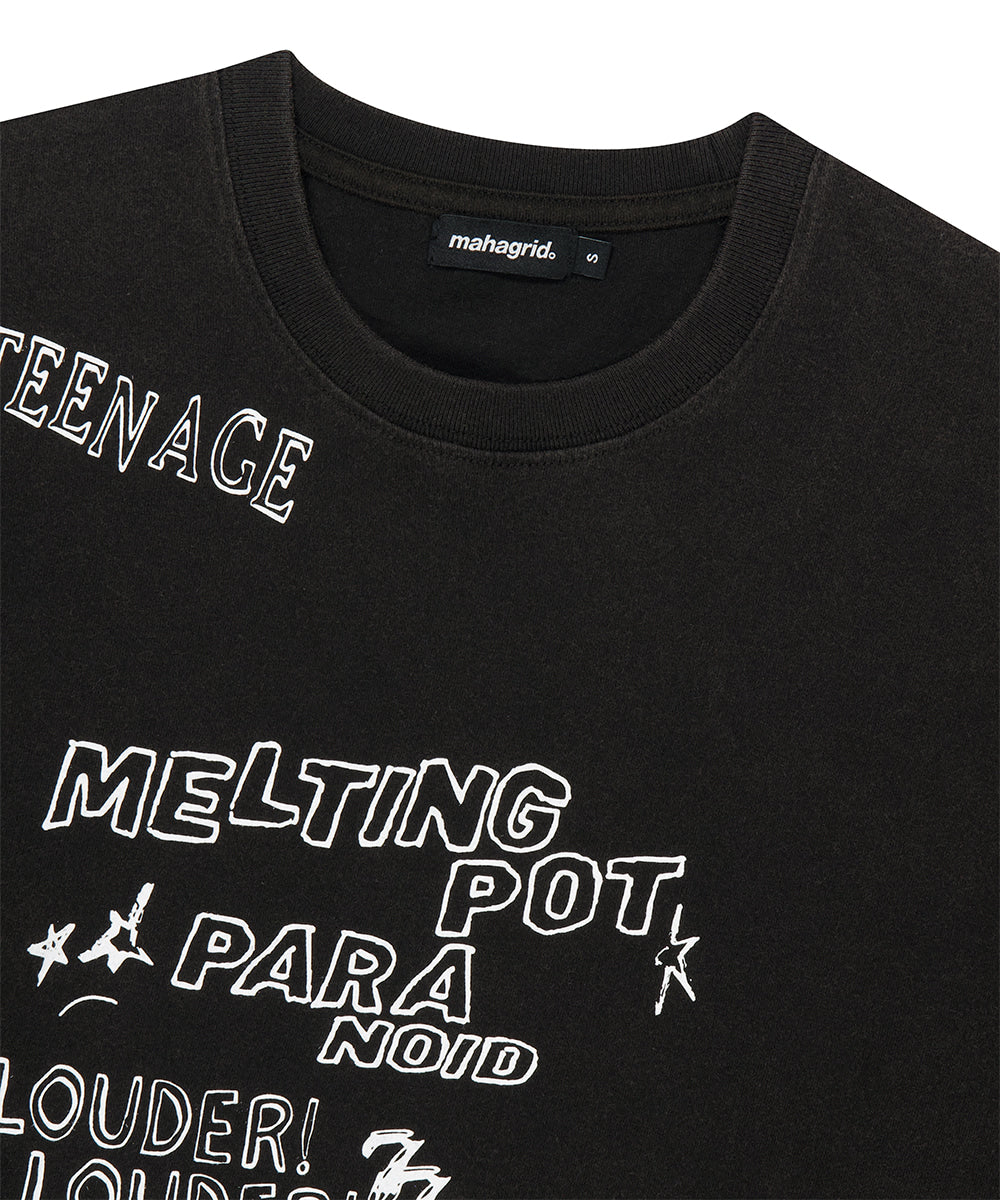Mahagrid Washed 10 Years Long Sleeve Tee