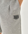 Marithé François Girbaud Kids Classic Logo Bermuda One Tuck Sweat Shorts Blue