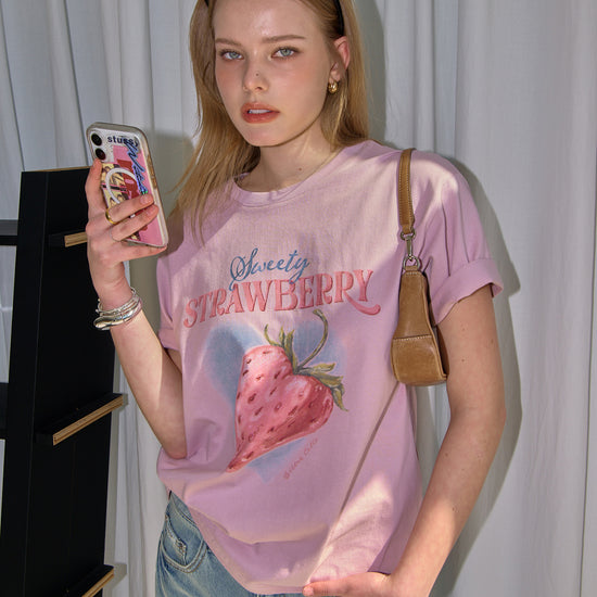 Bitter Cells Ruby Berry Tee