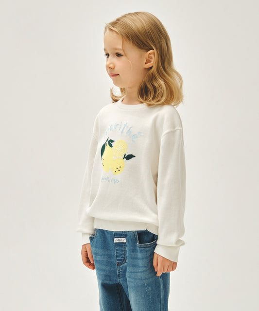 Marithé François Girbaud Kids Citron Knit Pullover