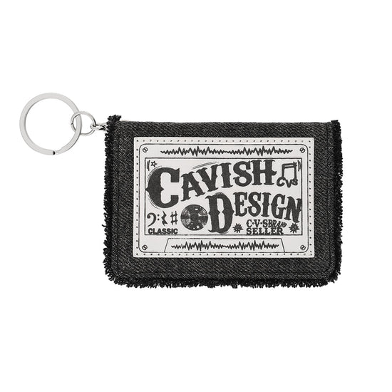 Cavish RAWCUT WASHED DENIM WALLET