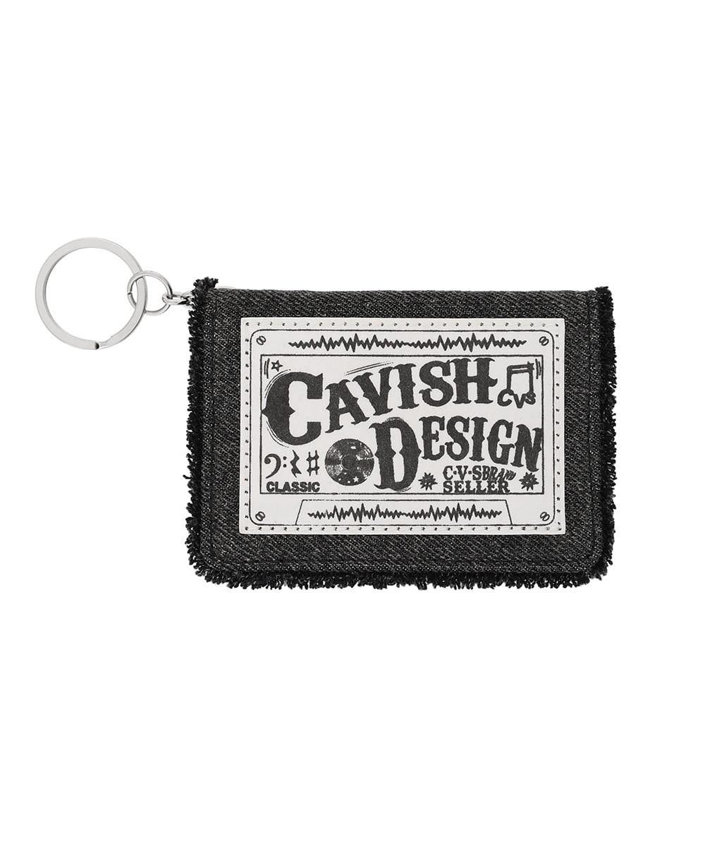 Cavish RAWCUT WASHED DENIM WALLET