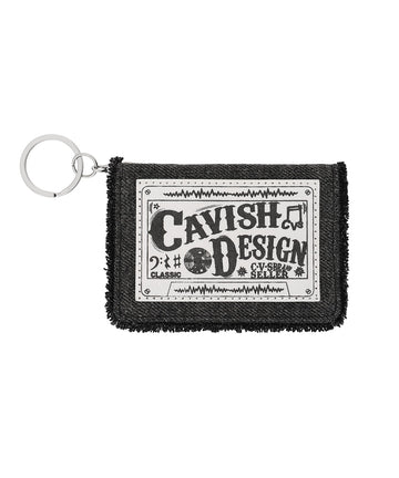 Cavish RAWCUT WASHED DENIM WALLET