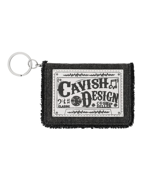 Cavish RAWCUT WASHED DENIM WALLET