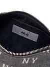MLB Classic Monogram Vintage Denim Hobo Bag