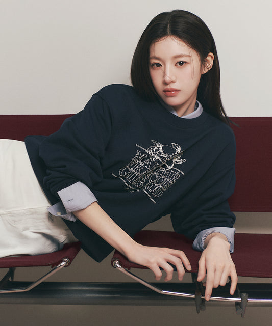 Marithé François Girbaud LEMON CLASSIC LOGO SWEATSHIRT