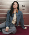 Marithé François Girbaud W CROP DENIM BLOUSON JACKET