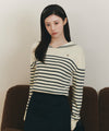 Marithé François Girbaud W SAILOR KNIT PULLOVER