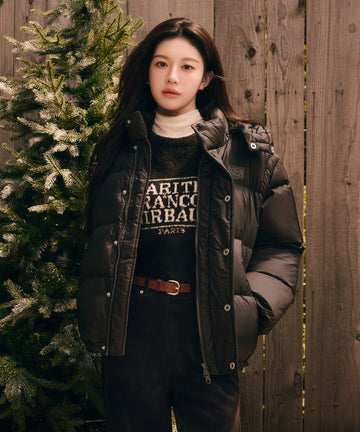 Marithé François Girbaud Detachable Down Jacket