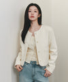 Marithé François Girbaud W ROUND NECK DENIM JACKET