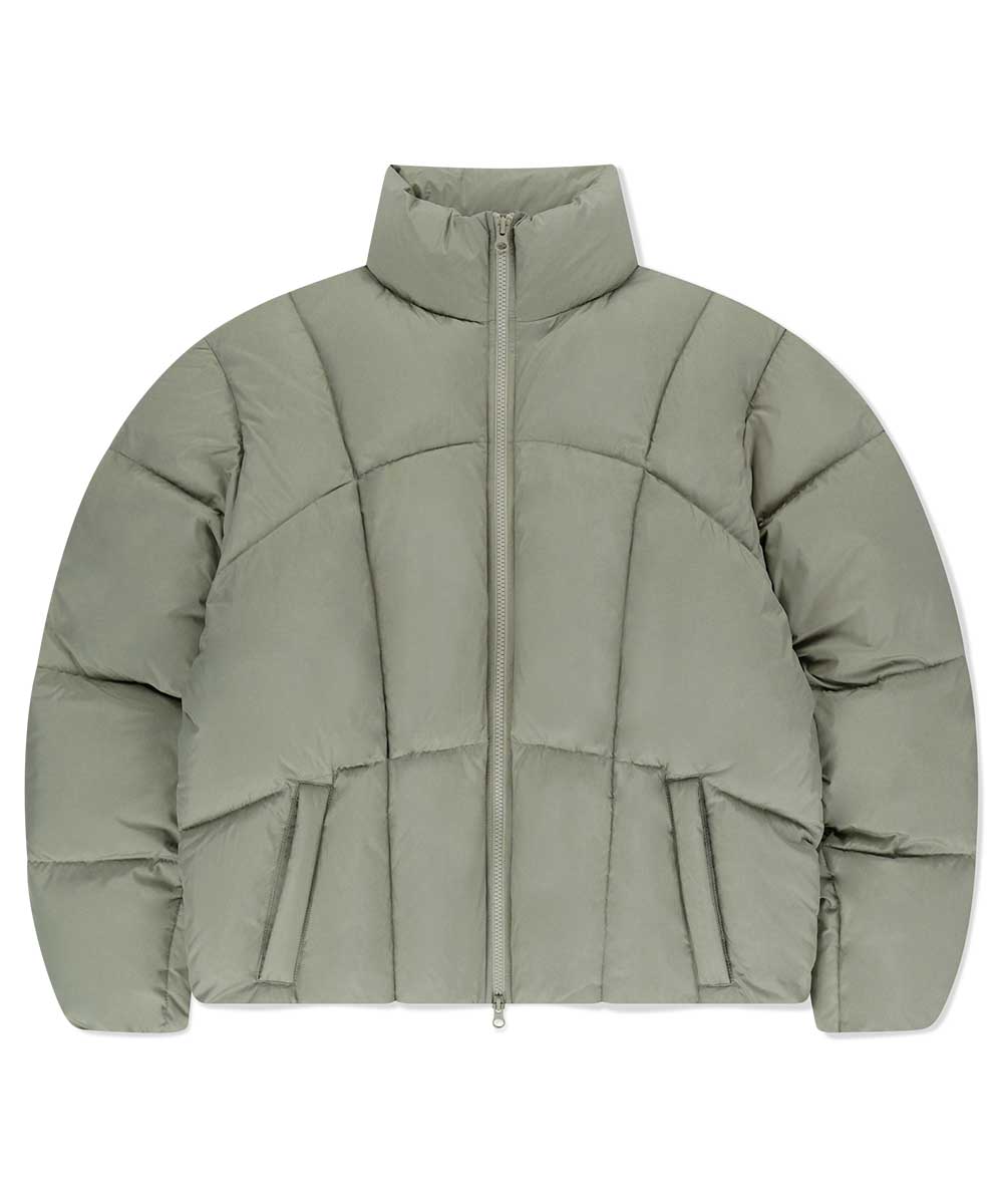 Mahagrid Curved Duckdown Parka [Khaki]