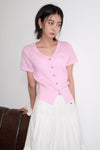 General Idea WOMAN Airy V-Neck Cable Cardigan