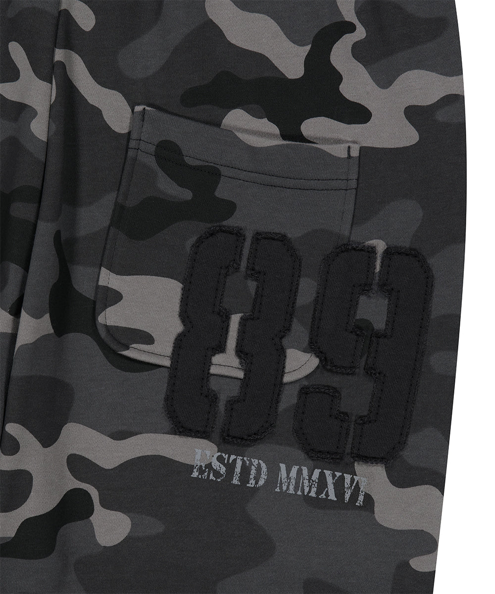 Mahagrid Camo Applique Sweatpant