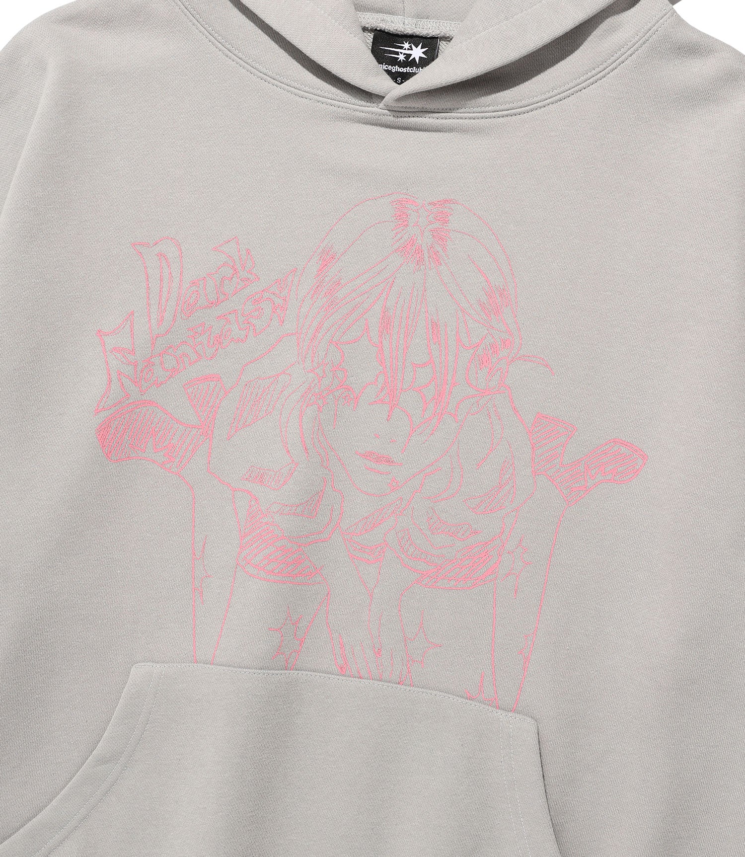 Nice Ghost Club Dark Fantasy Girl Hoodie