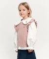 Marithé François Girbaud Kids W Ruffle Knit Vest