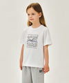 Marithé François Girbaud Kids Book Classic Logo Aerocool Tee Navy
