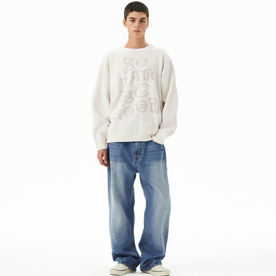 Mahagrid So Far So Good Knit Sweater