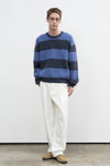 General Idea UNISEX Hachi Big Border Knit Pullover