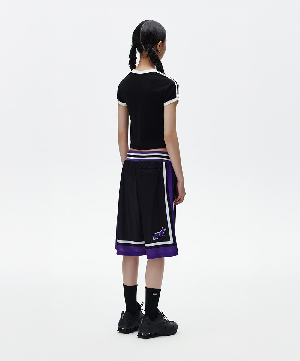 Mahagrid Football Ringer Tee