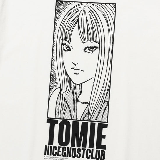 Nice Ghost Club Junji Ito Maniac Tomie Title Tee [White]