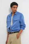 General Idea UNISEX Washed Double Pocket Shirt