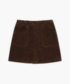 Marithé François Girbaud Kids W Eiffel Label Corduroy Mini Skirt Dark Blue