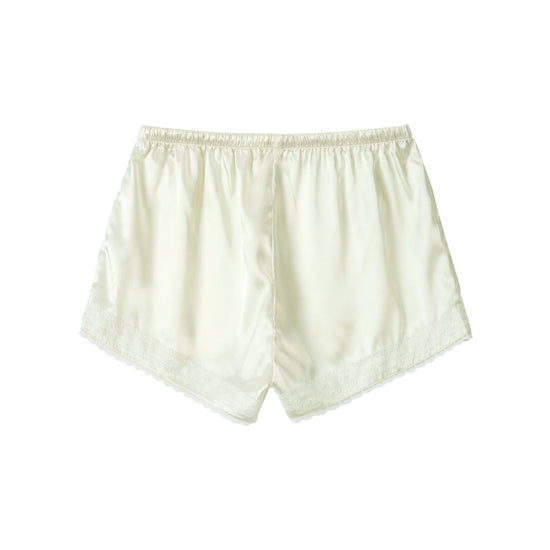 Bitter Cells Coastal Satin Shorts - Lime