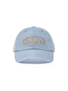 MLB Vintage Denim Curve Logo Unstructured Ballcap