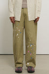 General Idea MAN Painting Garment Dyed Chino Pants