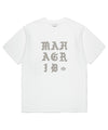 Mahagrid Letters Logo Tee White