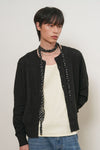 General Idea MAN Stitch Crew Neck Knit Cardigan