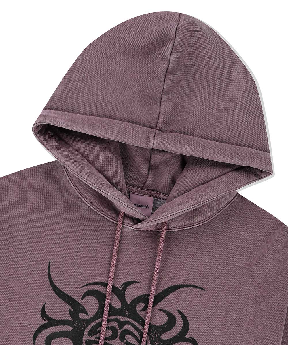 Mahagrid TRIBAL ECLIPSE PIGMENT HOODIE