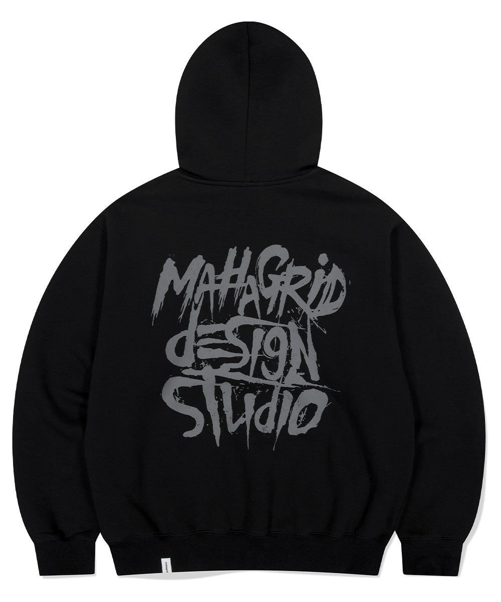 Mahagrid Slash Logo Hoodie