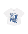 Mahagrid DON'T PANIC ROUND CROP TEE