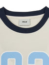 MLB Varsity Blocking Number Logo T-shirt