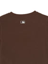 MLB Women's Cut Out Detail Slim Semi Crop T-Shirts